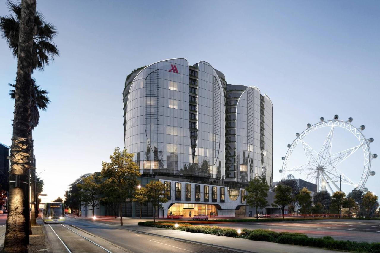 Melbourne Marriott Hotel Docklands Kültér fotó The proposed hotel